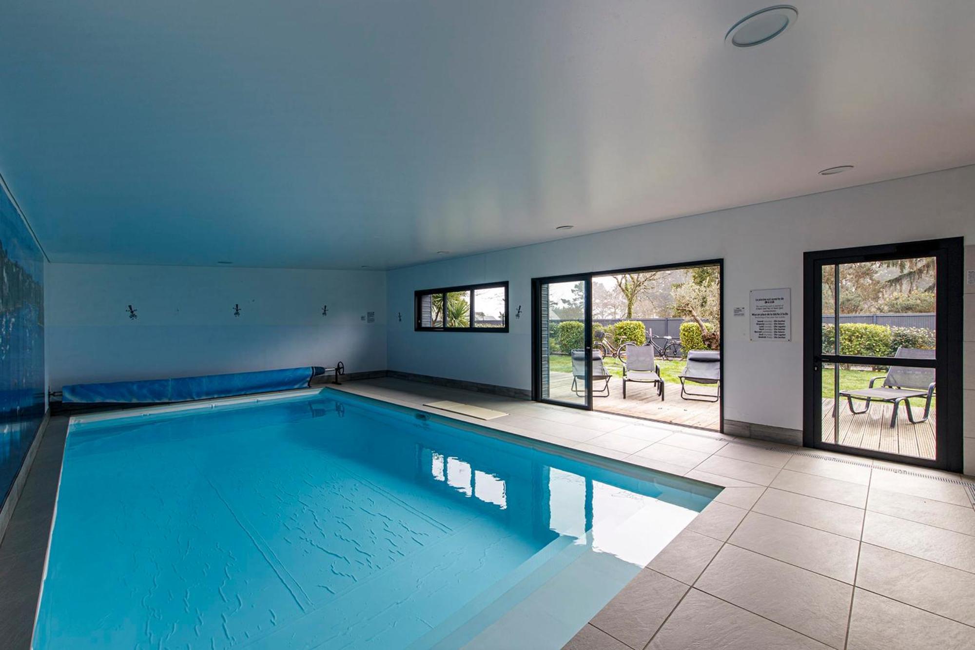 Holavre- Maison Pour 5P Avec Piscine Le Tour-du-Parc Luaran gambar